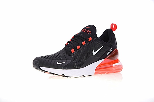 air max 270 x off white,orange and black nike air max 270